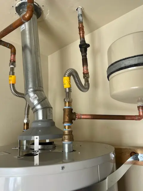 Water heater installation and plumbing repair in Castle Shannon